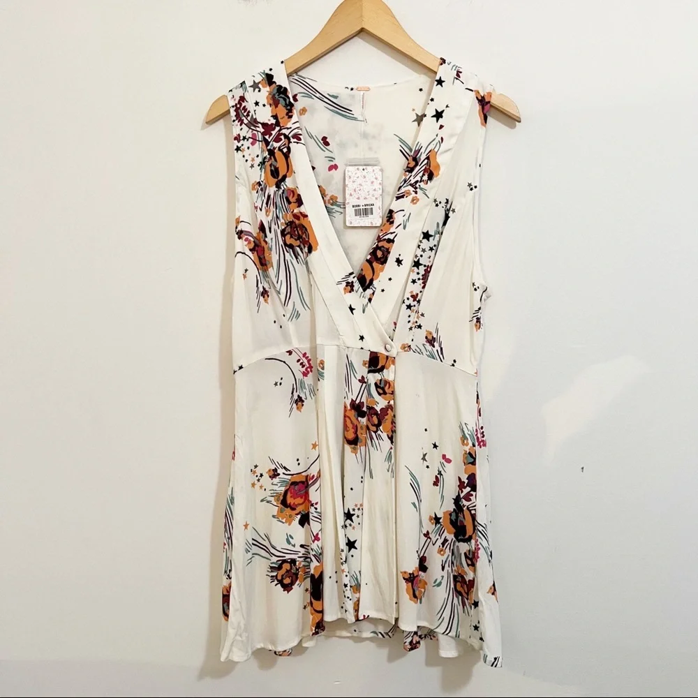 Free People Back To Basics Floral Top